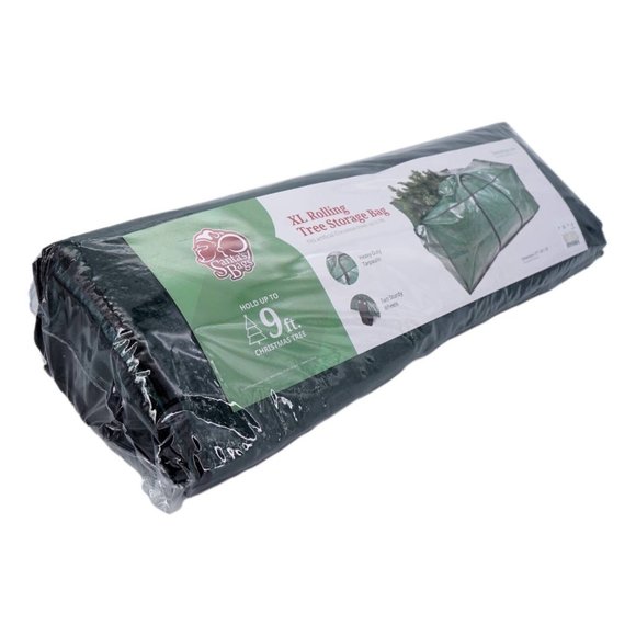 Santa's Bags Green XL Rolling Tree Storage Bag  fits up to 9ft. Christmas Tree - Picture 2 of 5